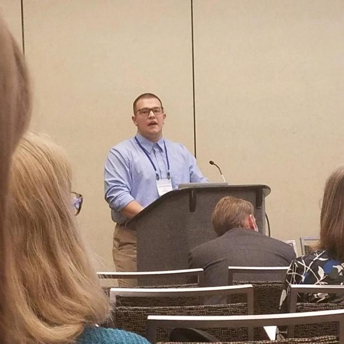 João Guassi Moreira Presenting at the SRCD 2019 Biennial Meeting