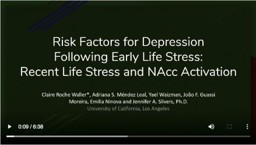 Claire Waller presenting at UCLA's URW
